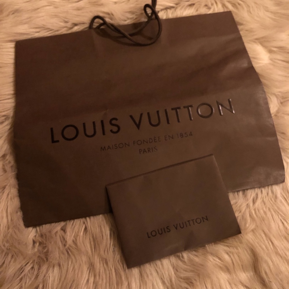 Louis Vuitton Bag & receipt holder